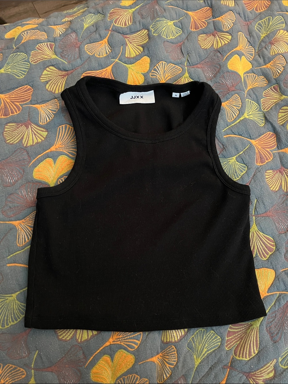 Ribbed crop top